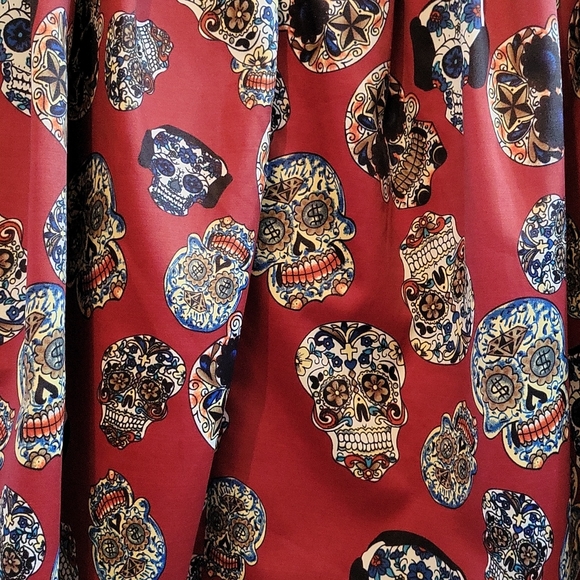 Hide & Seek Sugar Skull Skirt - Picture 3 of 3